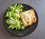 Lasagnes et salade verte